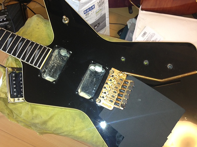 IBANEZ DESTROYER II EMGに換装してアクティブ化！ | ギターの 